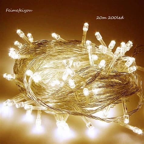 20m 200 Fairy Led String Light Outdoor Waterproof Ac220v Chirstmas