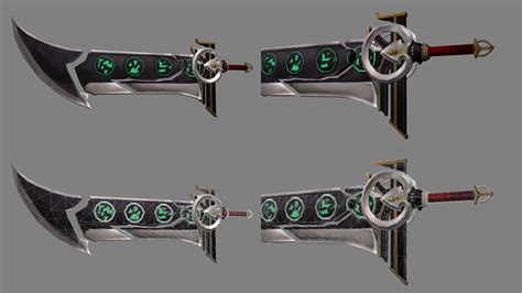 Riven Sword 3d Model By Kiri Rxrai On Deviantart