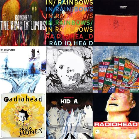 Radiohead Album Covers Best To Worst Radiohead