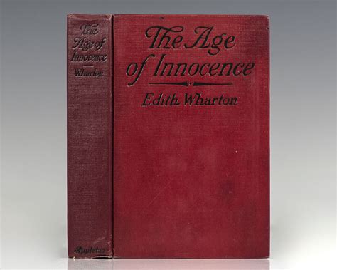 The Age Of Innocence Edith Wharton First Edition