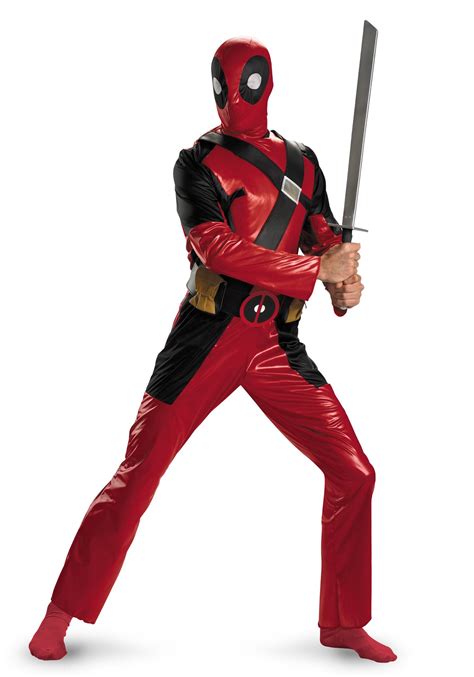 Deadpool Classic Adult Costume Ebay