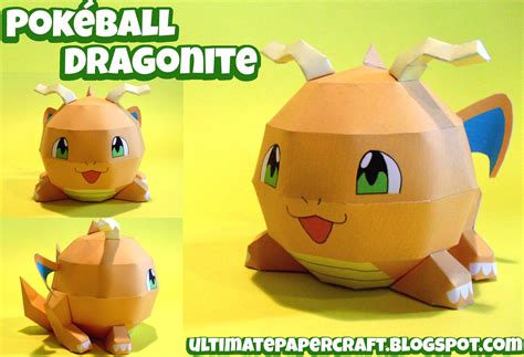Papercraft Pokemon Pokeball