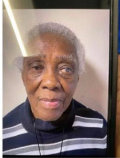 Police In Randolph Ask For Publics Help In Locating Missing 86 Year Old Marie Laure Depestre