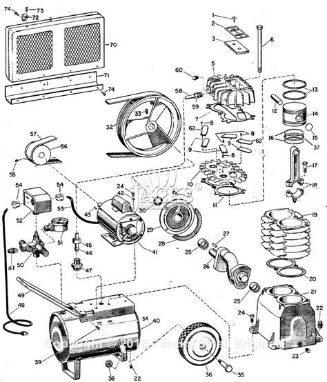Campbell Hausfeld Fp Parts Diagram For Air Compressor Parts My Xxx Hot Girl