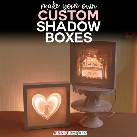 Custom Shadow Box: Make Your Own in Cricut Design Space - Jennifer Maker