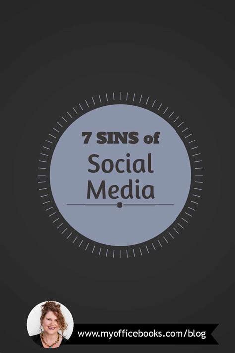7 sins of social media