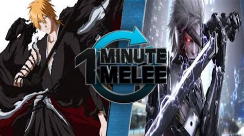 Ichigo Vs Raiden Bleach Vs Metal Gear One Minute Melee Fanon Wiki