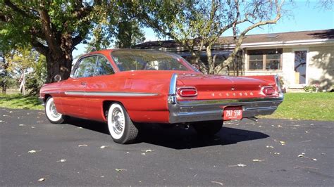 1961 Pontiac Ventura Bubble Top 389 Tri Power 4 Speed In Red And Ride My