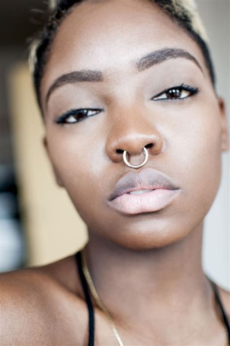Beautiful With Bull Nose Ring Bull Nose Piercing Bull Nose Ring