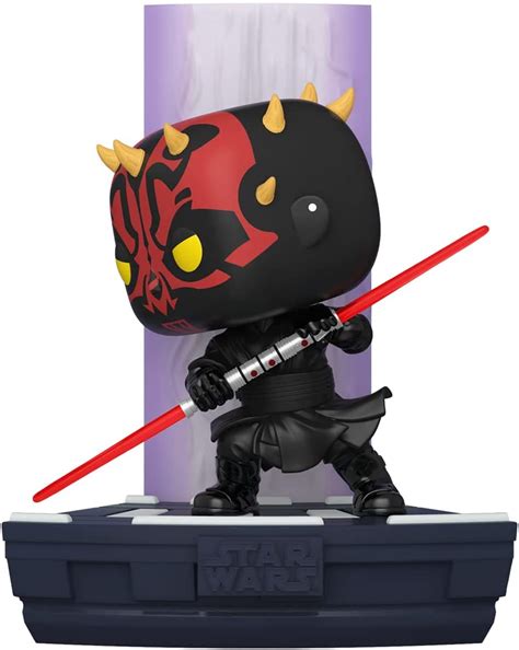 Darth Maul Duel Of The Fates Star Wars Funko 2022 Deluxe Pops 506