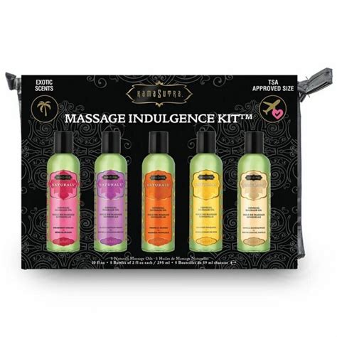 Kamasutra Gleit And Massageöl Kamasutra Indulgence Massage Oil Kit