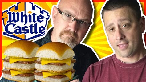 White Castle Double Cheese Sliders With Chuck From The Bronx Youtube