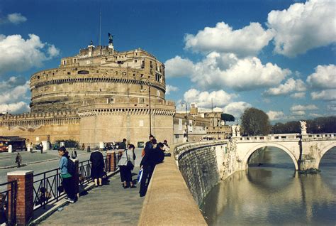 Castel Sant Angelo Roma Poznat još i ko Hadrijanov mauzo Flickr