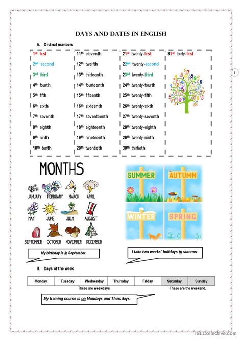 Talking About Dates English Esl Worksheets Pdf And Doc