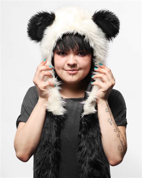 Panda Hat With Gloves The Panda Hat Site