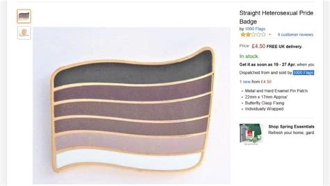 The 'straight pride flag' is different from all others on this page in. Straight Pride flag pulled from Amazon after online mocking