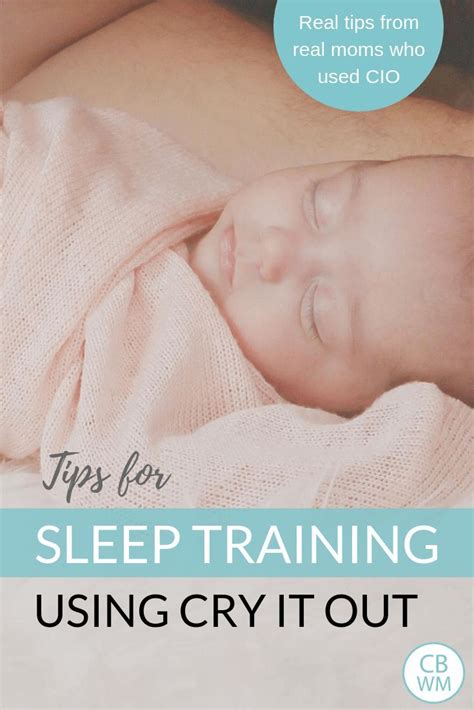 Cry It Out Sleep Training Tips Babywise Mom Sleep Training Sleep