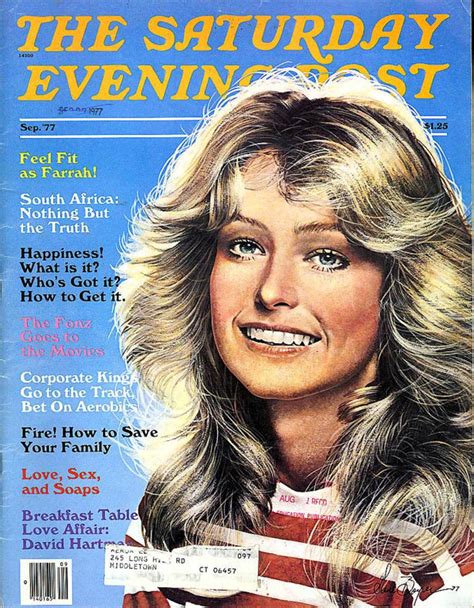 Saturday Evening Post Farrah Fawcett 1977 Flashbak