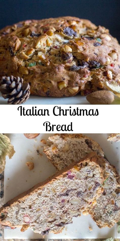An Italian Christmas Bread Full Of Nuts Candied Fruit And Chopped