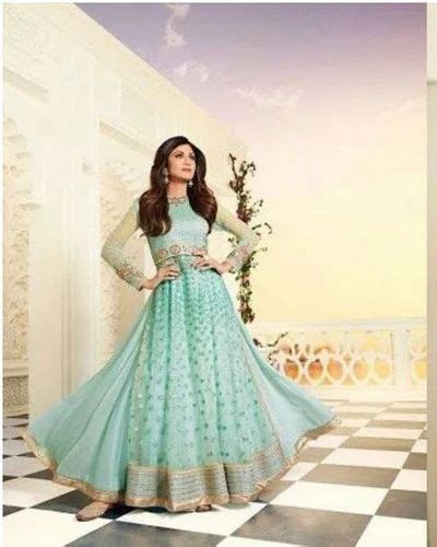 Appealing Party Wear Net Embroidered Anarkali Suit At Rs 5012 ड्रेस