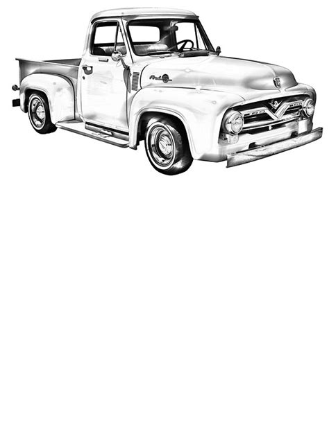 Old Ford Truck Drawing At Getdrawings Free Download