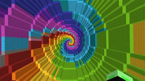 Minecraft Rainbow Dropper Youtube