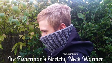 By Jenni Designs Free Crochet Pattern Ice Fishermans Stretchy Neck