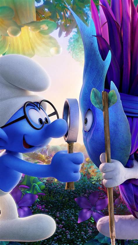 Smurfs The Lost Village 2017 Phone Wallpaper Moviemania Disney