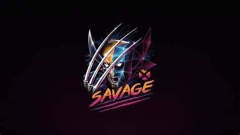 Savage Graphic Designlogotextfontgraphicsdarknessanimation