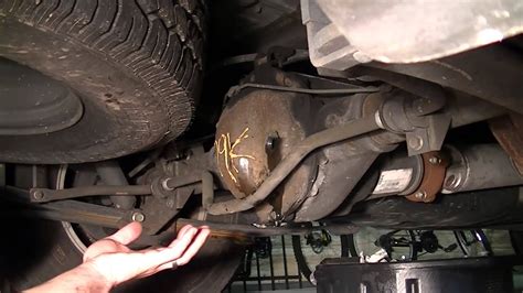 How To Replace Rear Differential Fluid Youtube