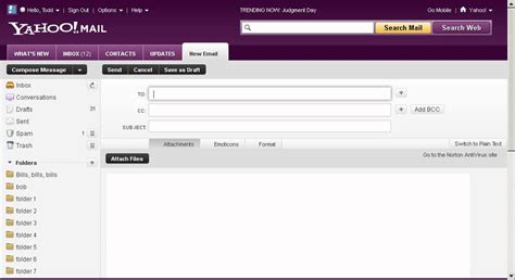 How To Create Table In Yahoo Email Body