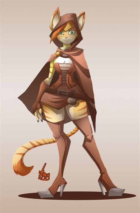 Cyberpunk Armor Female Artwork Deviantart Anthro Furry Cat Girl Online Gallery Thief