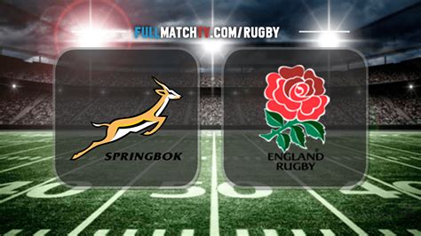Rugby World Cup Final England Vs South Africa Nov 02 2019 Fullmatchtv