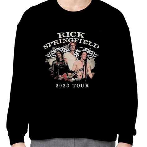 Rick Springfield 2023 Tour Shirt