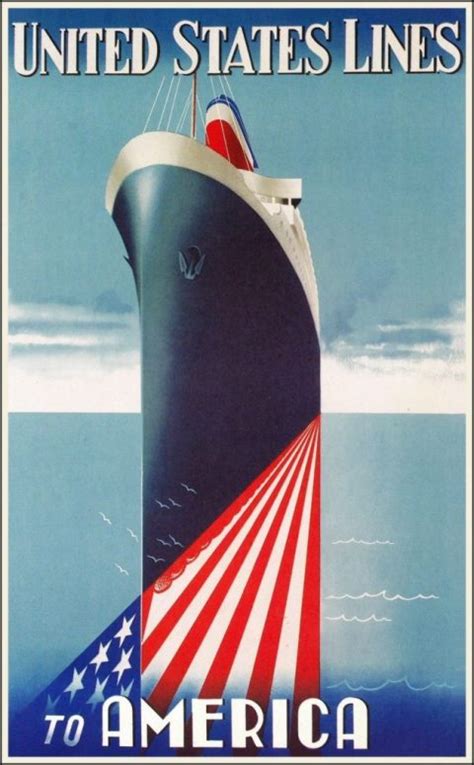 Ss United States United States Lines And The Heydays Of Trans Atlantic