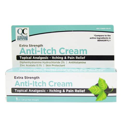 Quality Choice Anti Itch 2 Extra Strength Cream 1oz Jollys Pharmacy