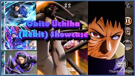 Obito Uchiha Re Kit Showcase Naruto X Boruto Ninja Voltage Youtube