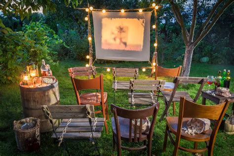 the best outdoor movie screen for cinephiles in 2023 own the yard