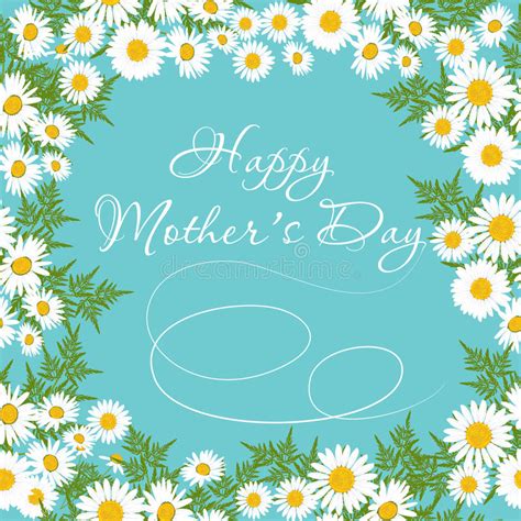 Happy Mother`s Day Greeting Card Stock Vector Illustration Of Colorful Card 91611458