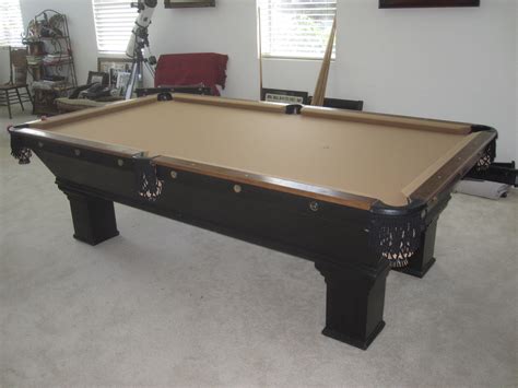 How can you transport your pool table all you need to do is remove the nails and bolts. 1900's Brunswick Install - DK Billiard Service, Pool ...
