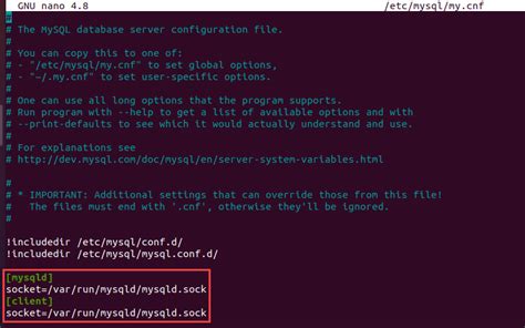 Memperbaiki Fix Error Can T Connect To Local Mysql Server Through