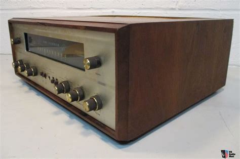 Fisher 500c Vintage Stereo Tube Fm Receiver W Wood Case Photo 2311705