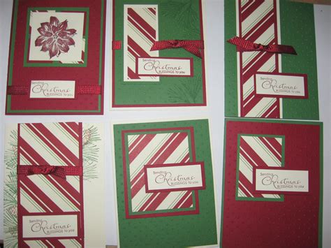 One Sheet Wonder Set 1 Part A Christmas Cards Cardmaking One