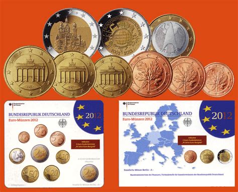 Germany Mint And Proof Sets 2012