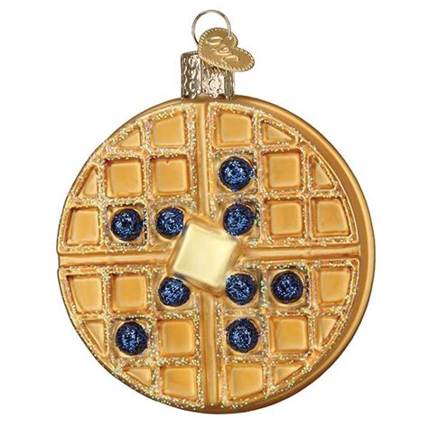 Waffles Glass Food Ornament Winterwood Gift Christmas Shoppes