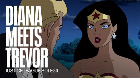 Wonder Woman Meets Steve Trevor For The First Time Justice League Youtube