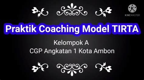 Coaching Model Tirta Kasus Youtube