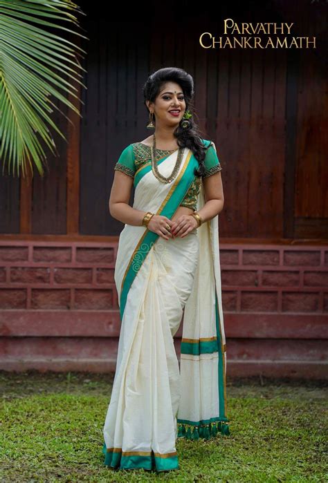 Beautiful Saree Beautiful Indian Actress Beautiful Outfits Kerala Traditional Saree