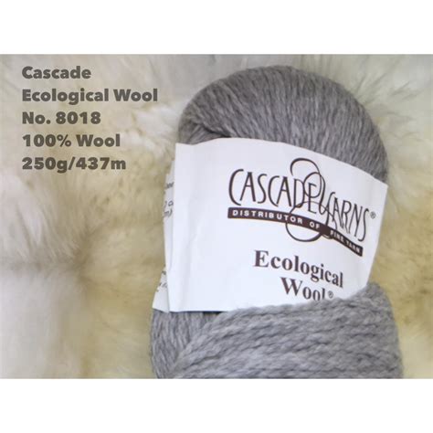 Cascade Ecological Wool 8018silver K2to