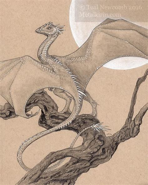 8x10 Limited Edition Archival Art Print Etsy Dragon Drawing Dragon